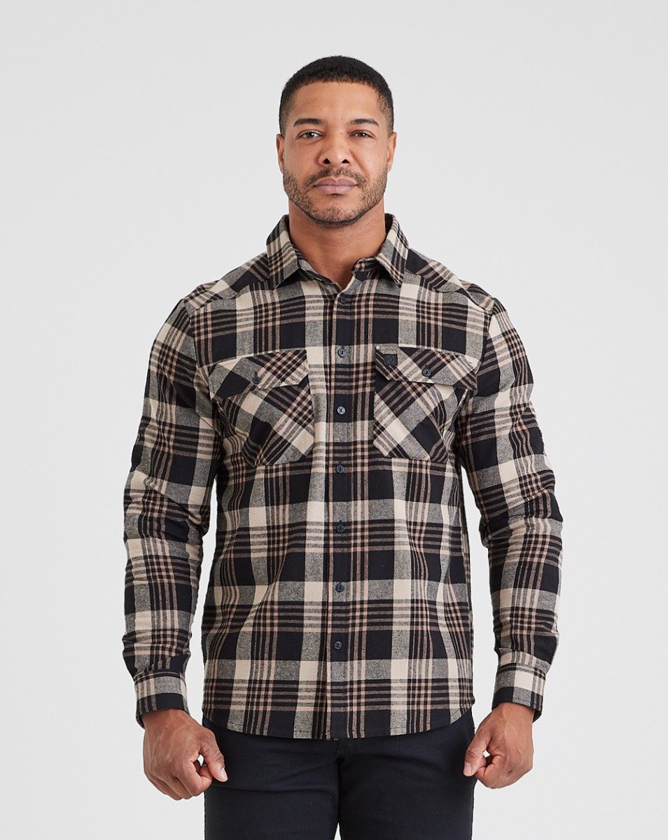 Camisa Lumberjack Relief - Invictus - CAQUI