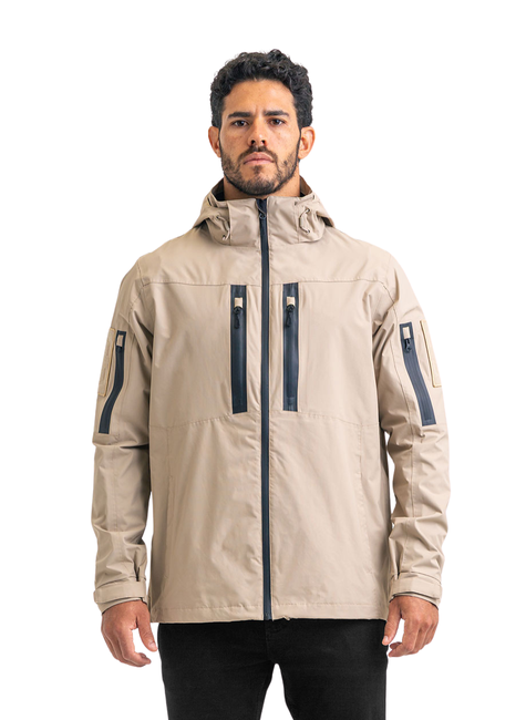 Jaqueta Rain Masculina Invictus CAQUI